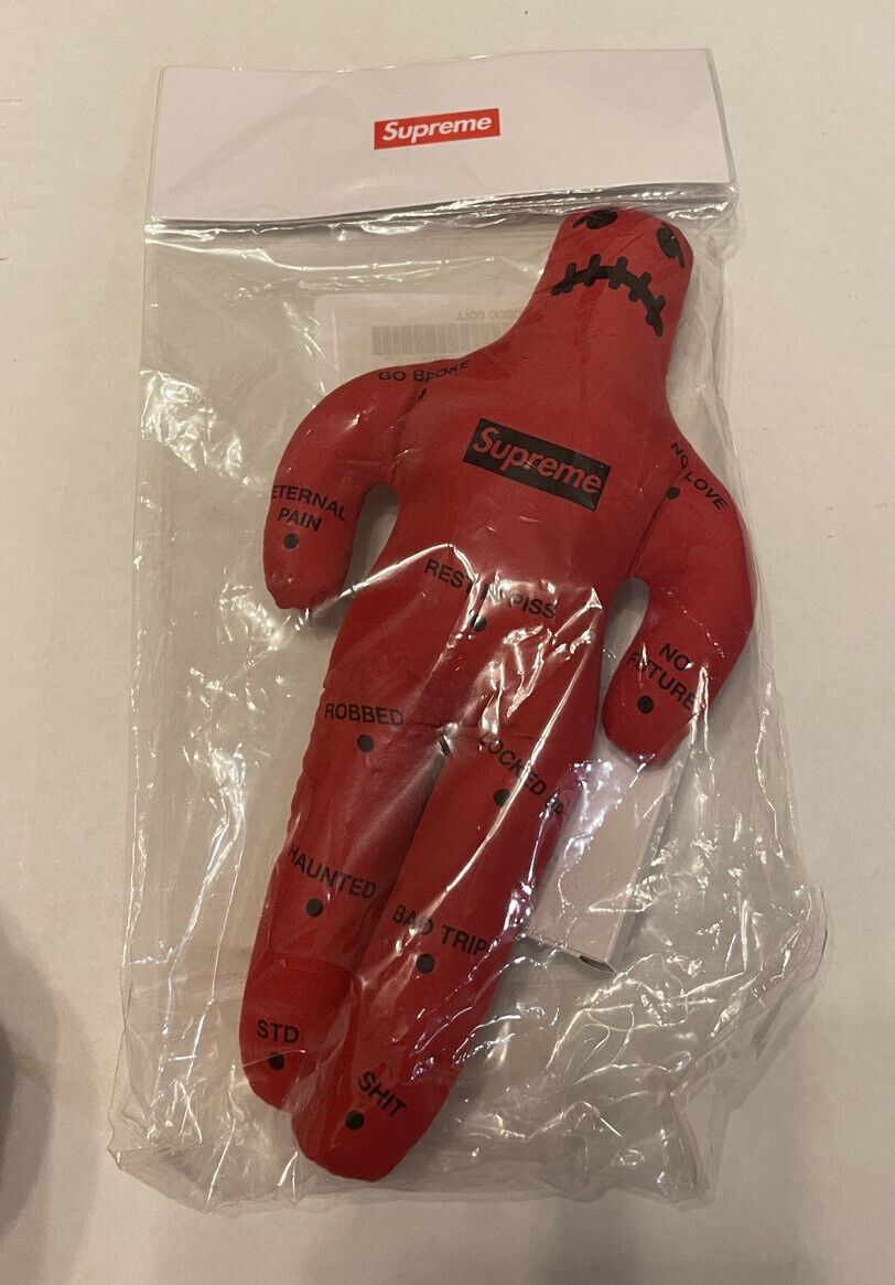 Supreme Voodoo Doll Red FW19 100% Authentic Pins Sealed