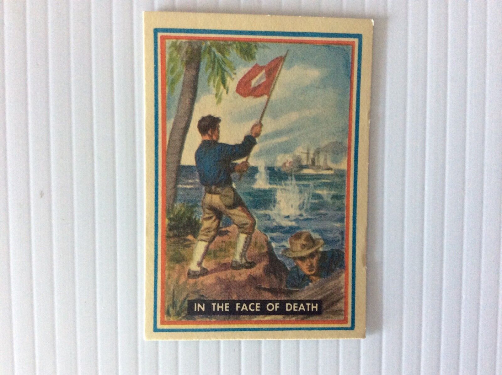 1953 topps Fighting Marines #50 excellent no creases
