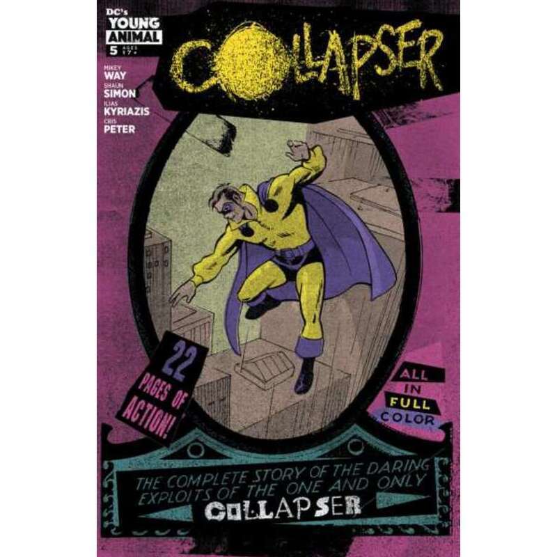 Collapser #5 DC comics NM minus Full description below [v`