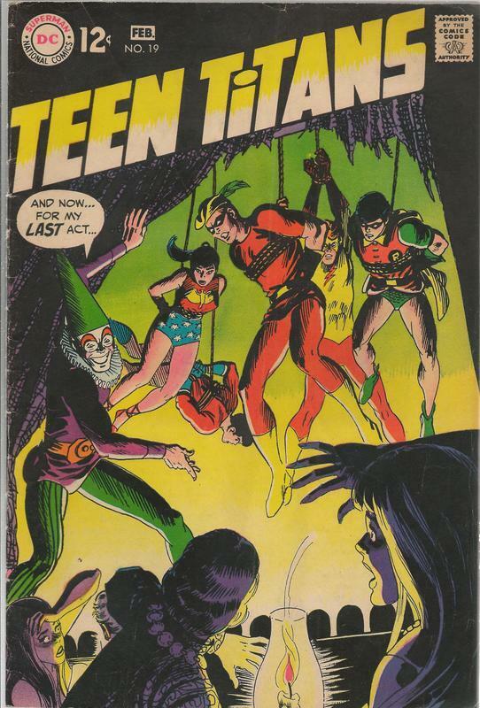 Teen Titans #19 ORIGINAL Vintage 1969 DC Comics  