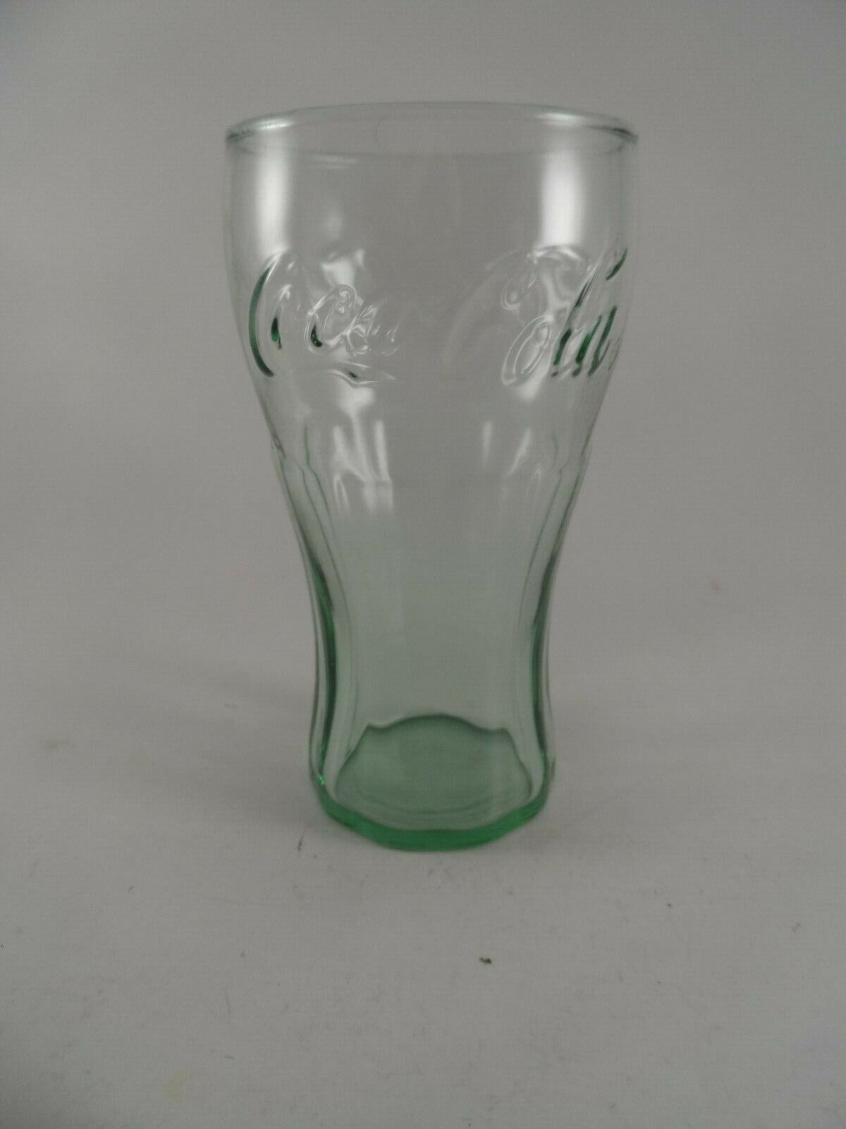 Vintage Small Coca-Cola Coke Clear Glass/Cup UNUSUAL SIZE 4 1/2\