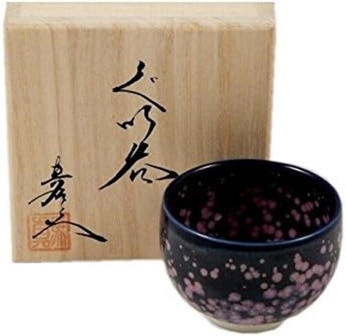 Arita yaki ware Guinomi Japanese pottery Sake Cup Sakura cherry blossoms Japan