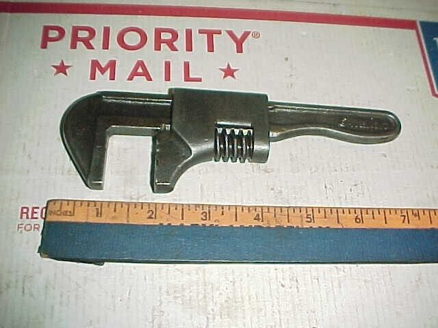 Vtg Indian Motorcycle Adjustable Monkey Wrench Tool Kit Piece Scout Chief
