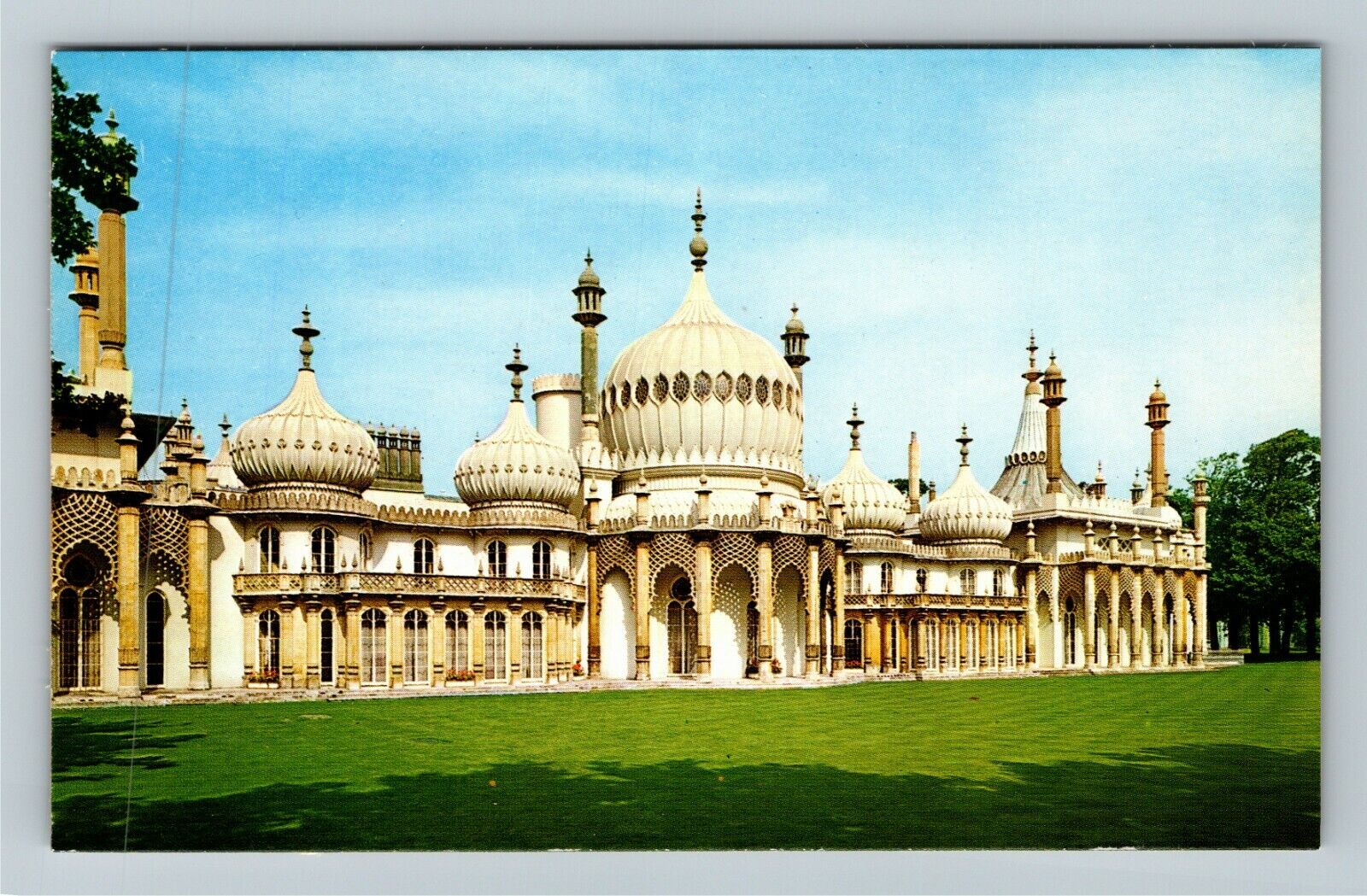 Brighton UK-United Kingdom Royal Pavilion Unique Architecture Vintage Postcard