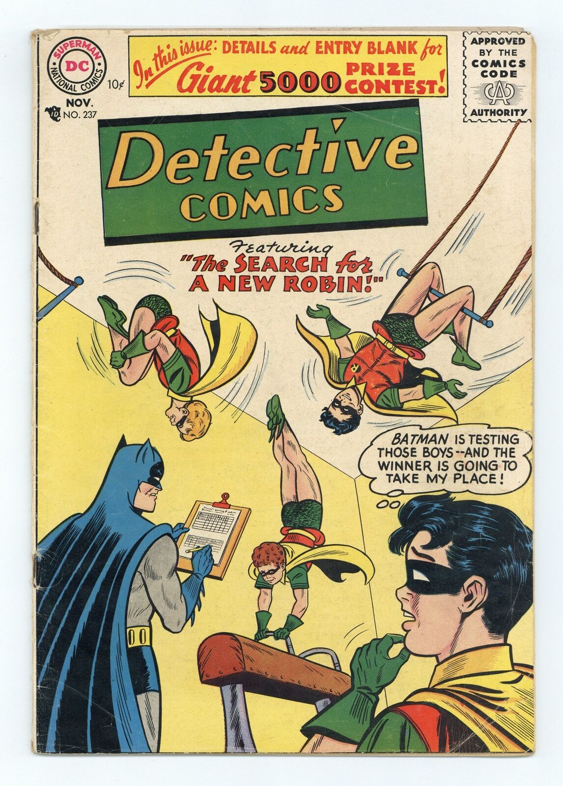 Detective Comics #237 GD/VG 3.0 1956