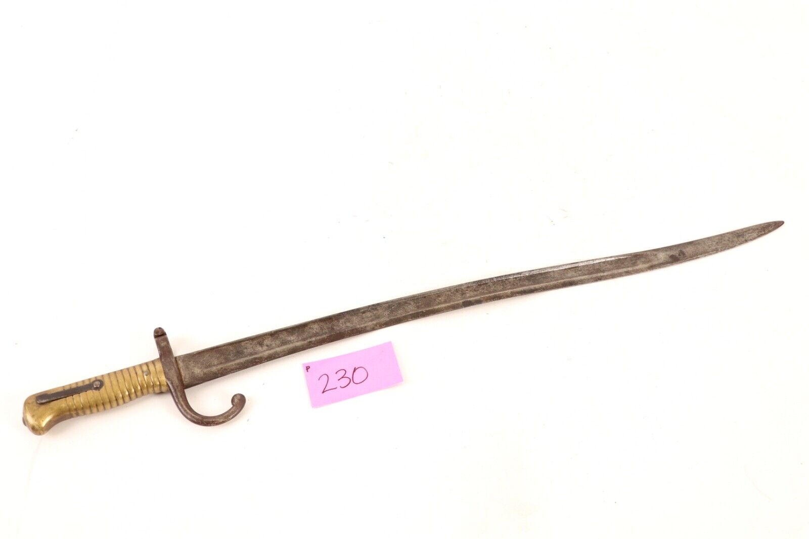 WWI Era Model 1869 Chassepot French Sword Bayonet No Scabbard
