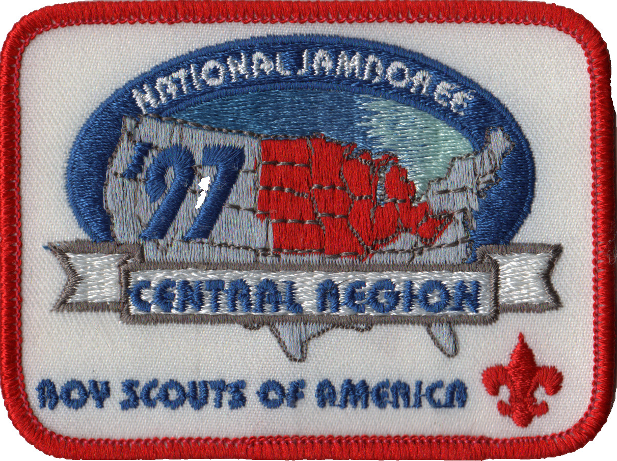 1997 Jamboree Central Region JSP Red Bdr (AR1904)