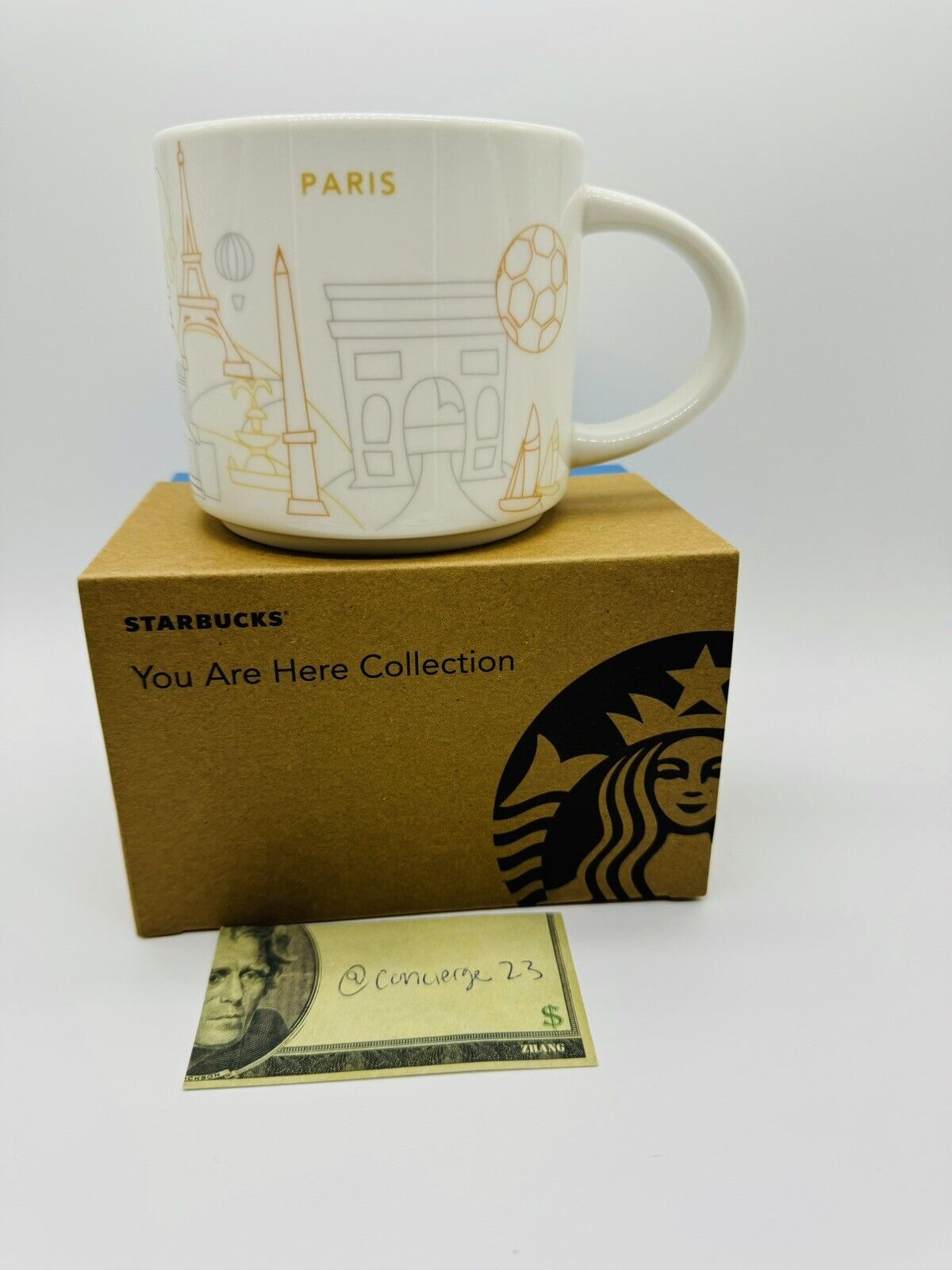 NIB Starbucks Paris Olympic Games You are Here Limited Edition Mug -  USA Seller