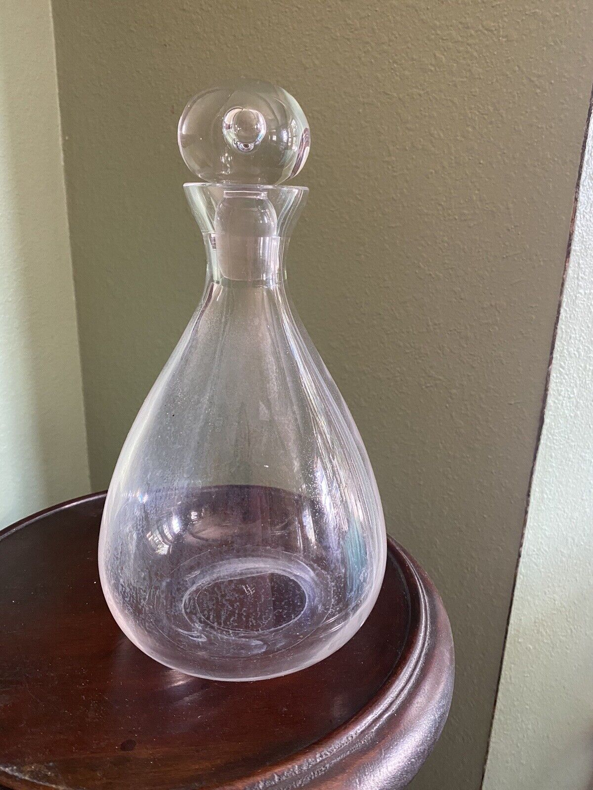 Rene Lalique Decanter with SIGNED