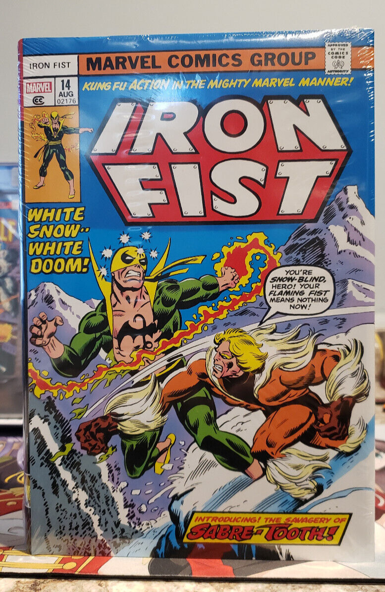 Iron Fist: Danny Rand - The Early Years Marvel Omnibus, New and Sealed, DM cover