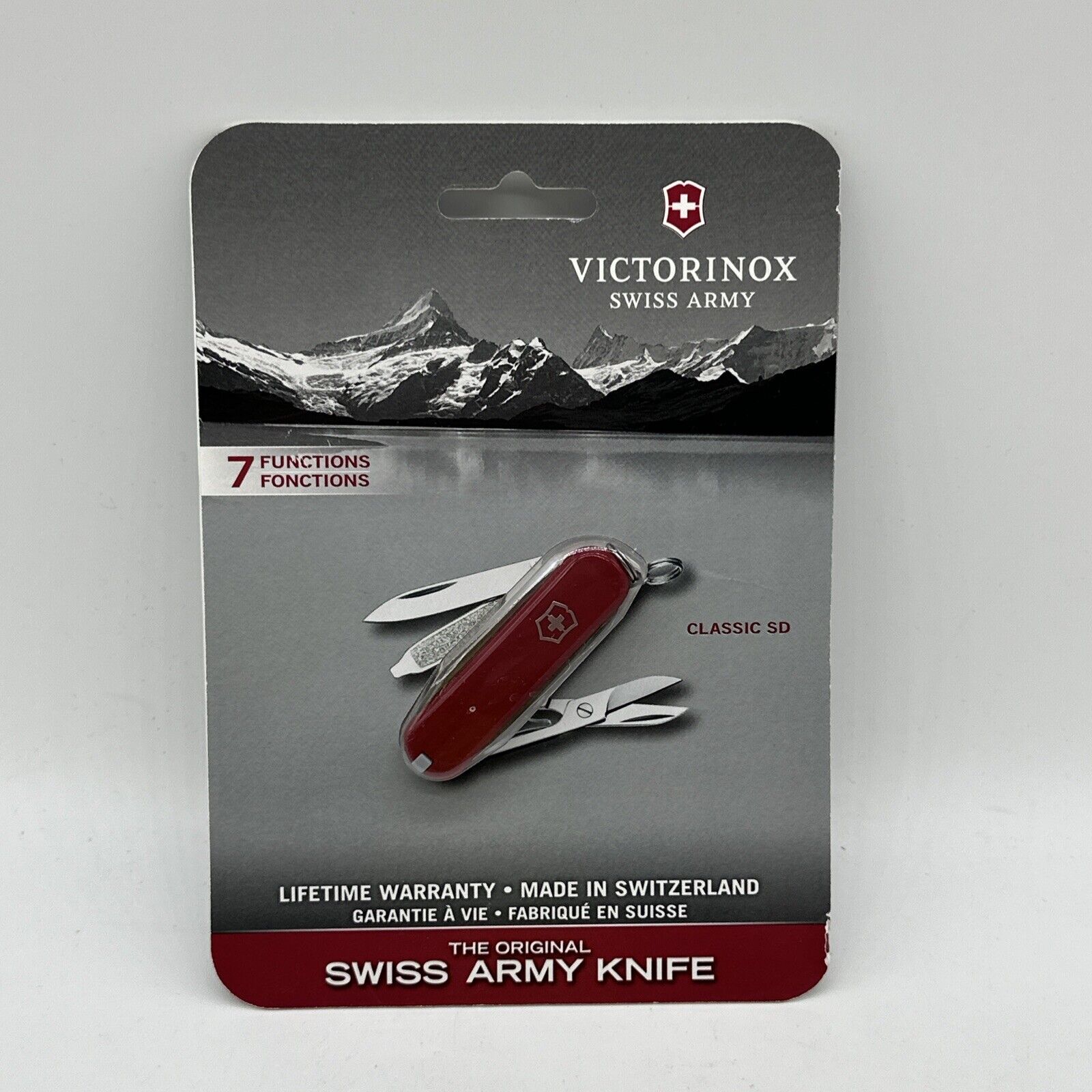 Victorinox Swiss Army Classic SD Pocket Knife - Red