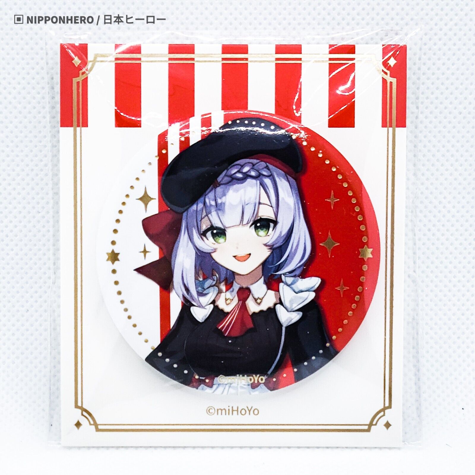 Genshin Impact KFC NOELLE Metal Can Badge Collection Anime Character OFFICIAL