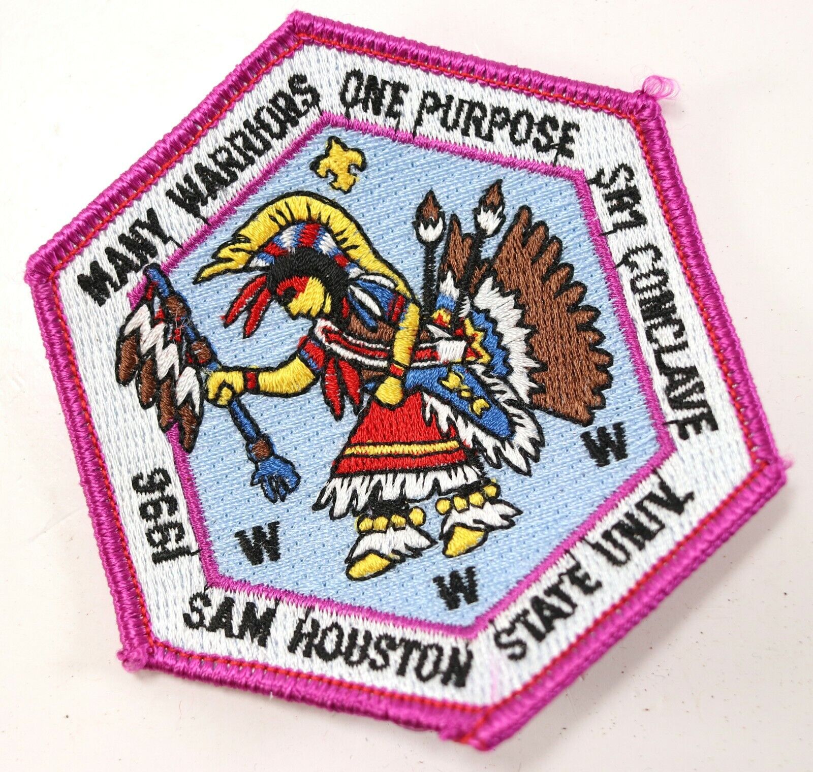 Vintage 1996 Sam Houston Conclave Order Arrow SR1 Boy Scouts America Camp Patch