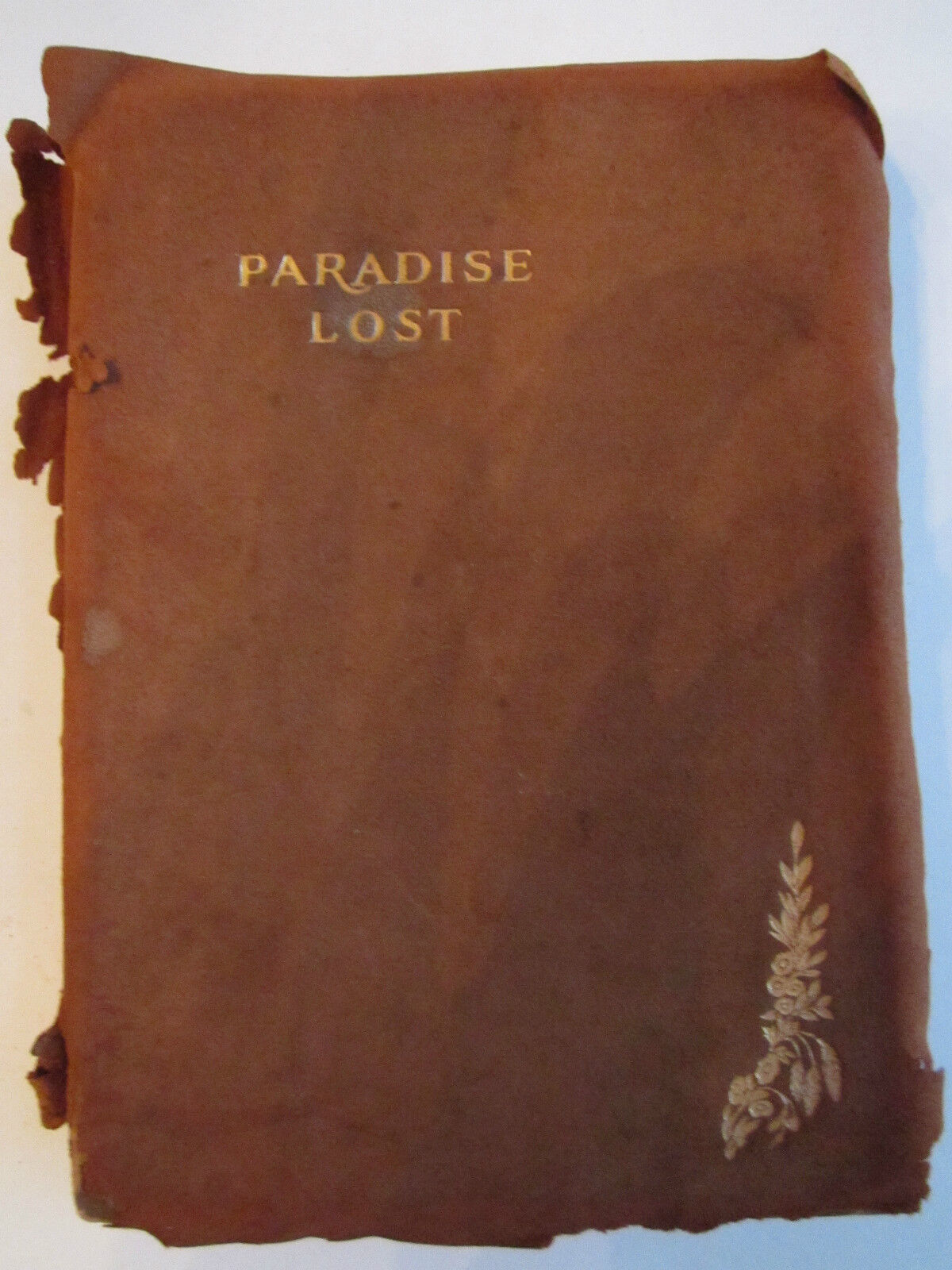 VINTAGE PARADISE LOST BY JOHN MILTON BOOK - VERY OLD  - TUB RRR