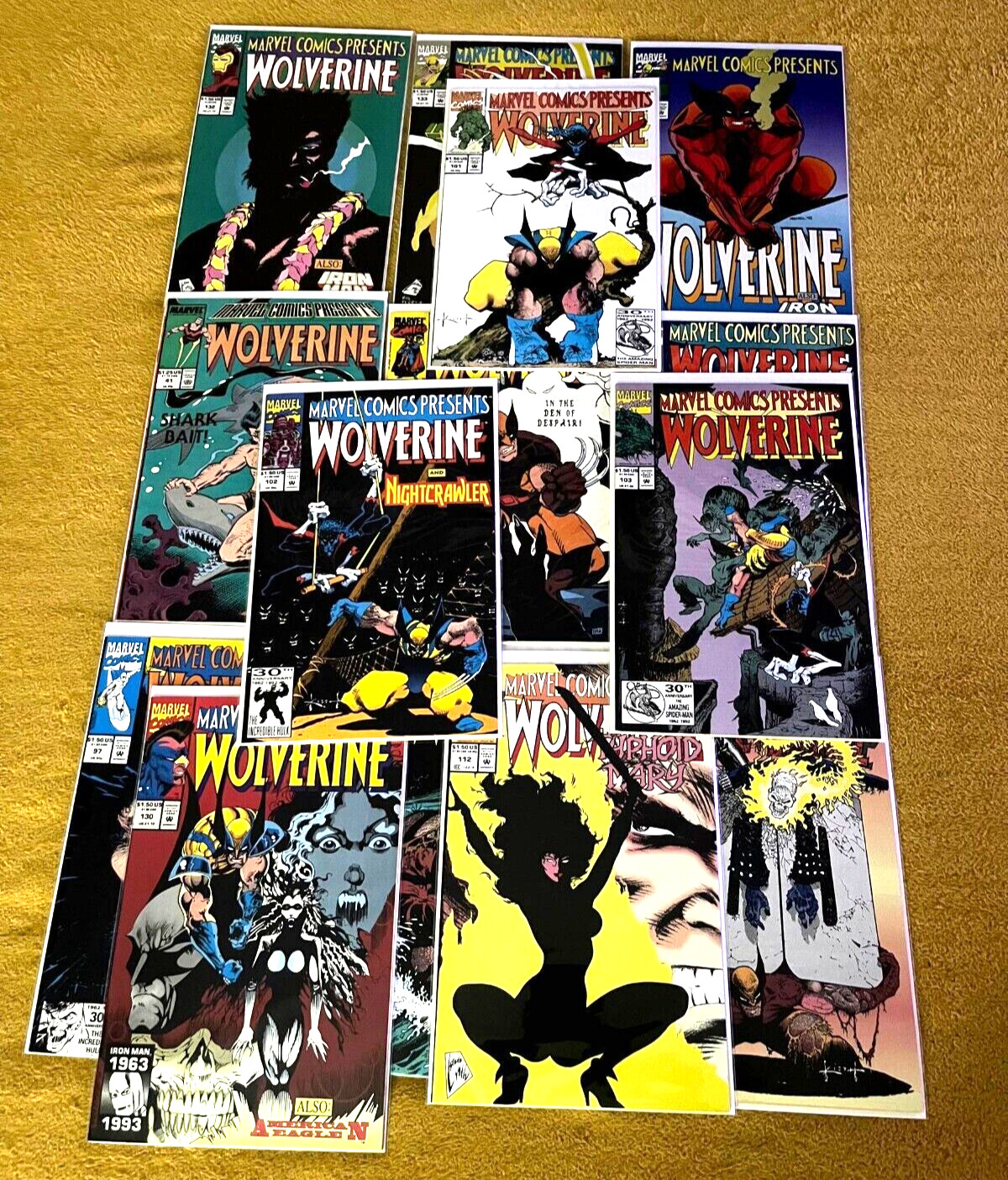Marvel Comics Presents Wolverine 14 Comic Lot