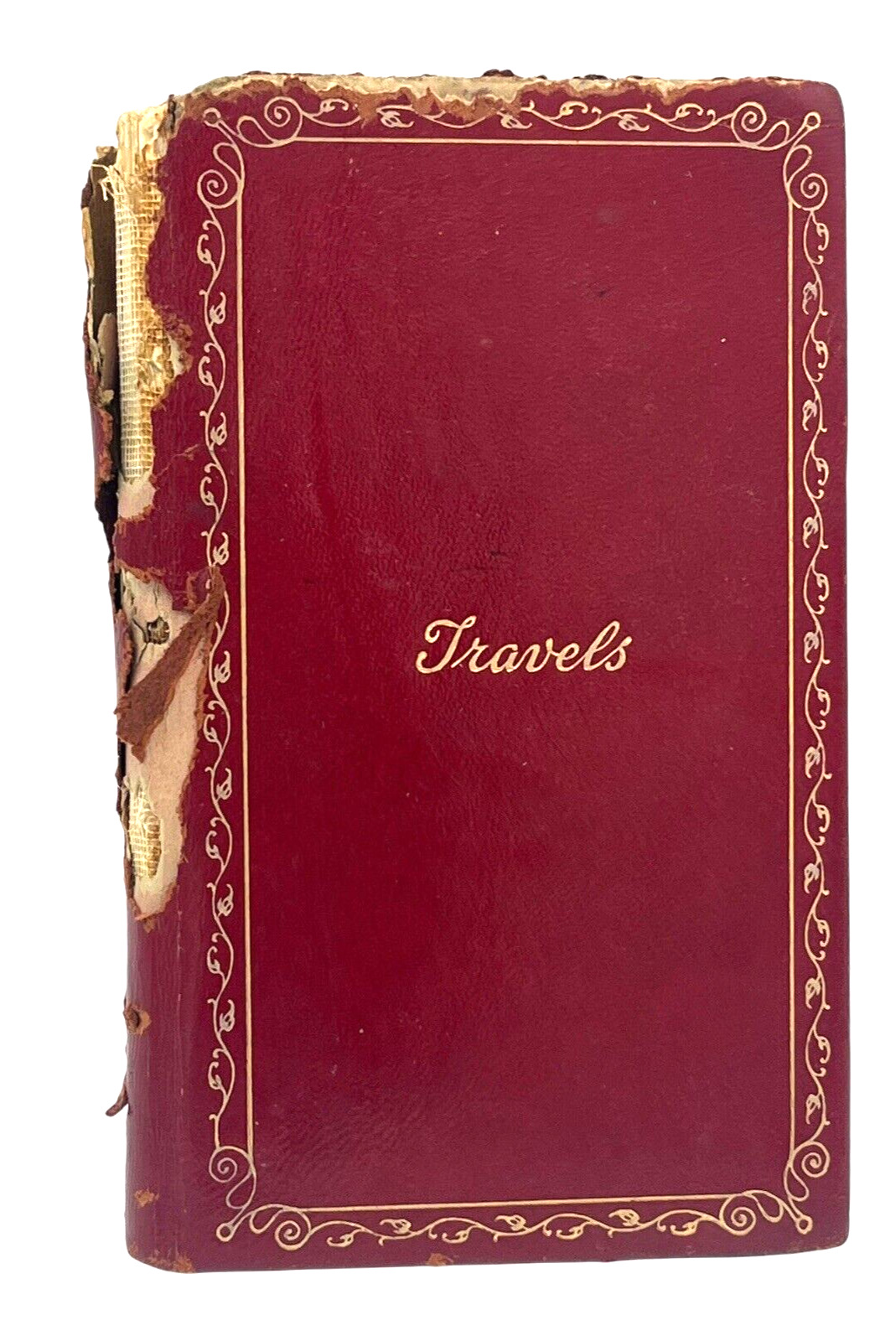 1953 Hand Written Travel Journal Trip Abroad 40 Entries Vintage Ephemera