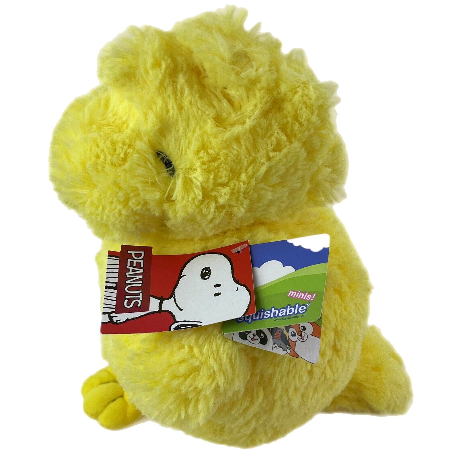 Squishable Plush Mini Woodstock Bird Peanuts Character Charlie Brown Yellow 2016