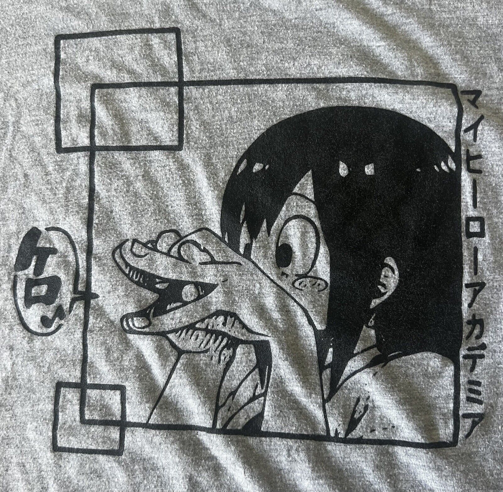 My Hero Academia Froppy Tsuyu Asui Gray T-shirt Tee Men’s Small