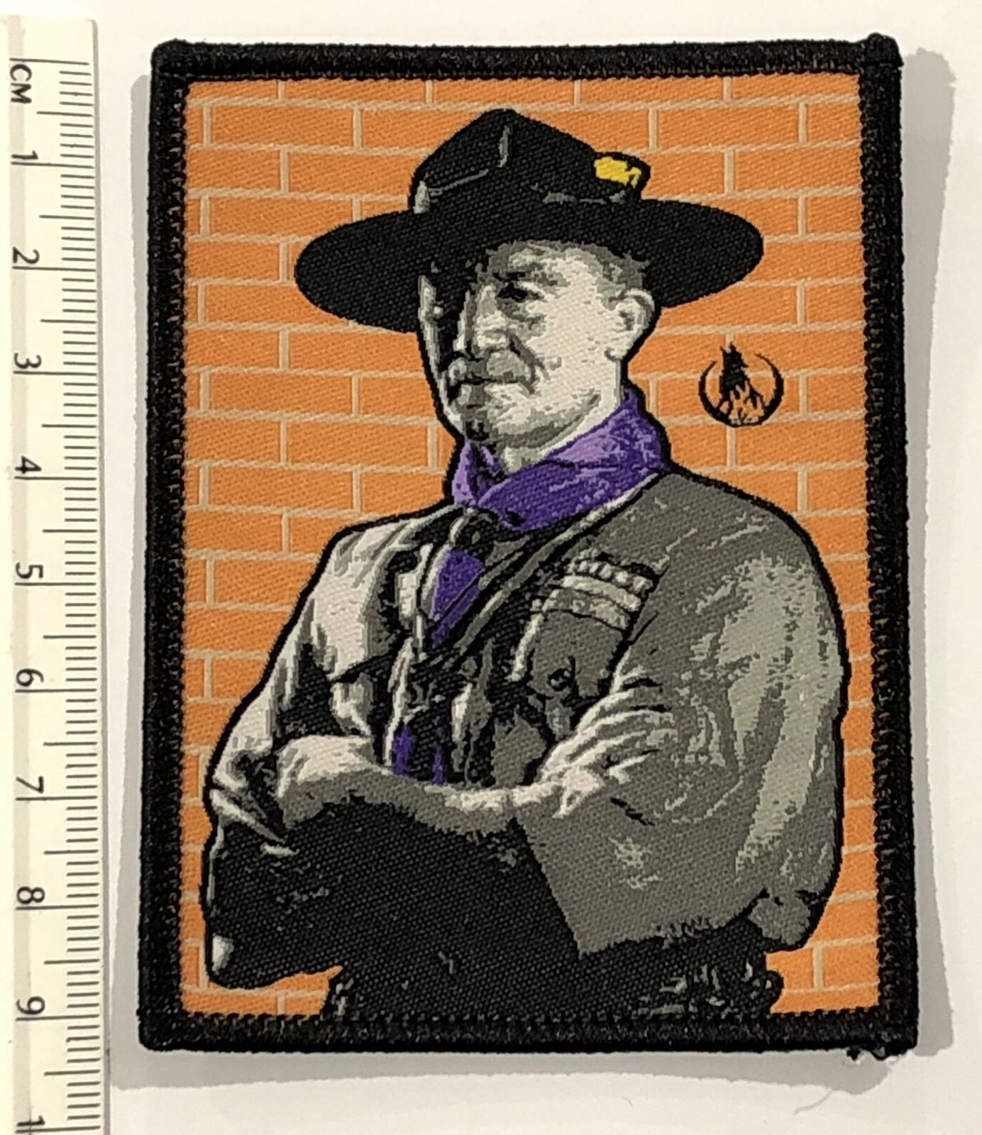 Baden-Powell Scout Badge - Banksy Theme