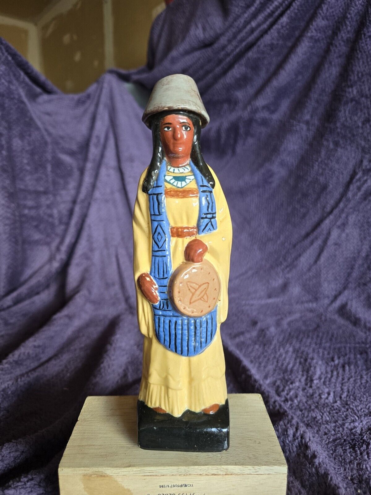 Vintage Yakima Indian Candle Holder