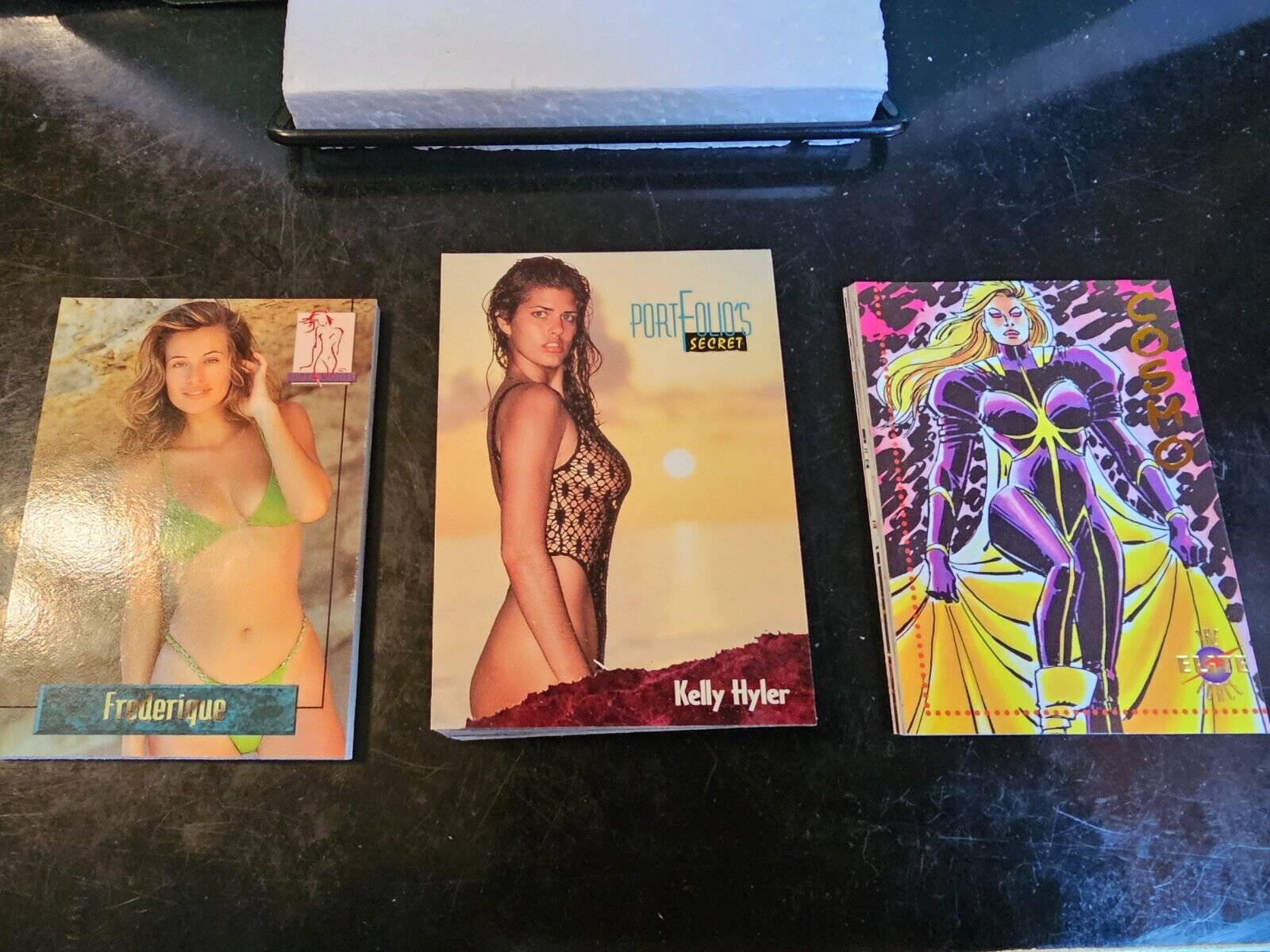 1994 EPG Portfolio's Secret Swimsuit Complete Card Set (1-36) 2 Sub Sets