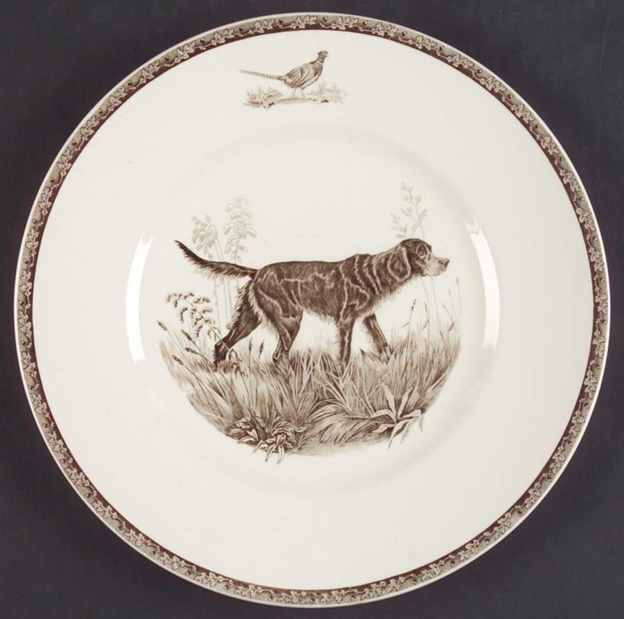 Wedgwood The American Sporting Dog Plates  Dinner Plate 5555023