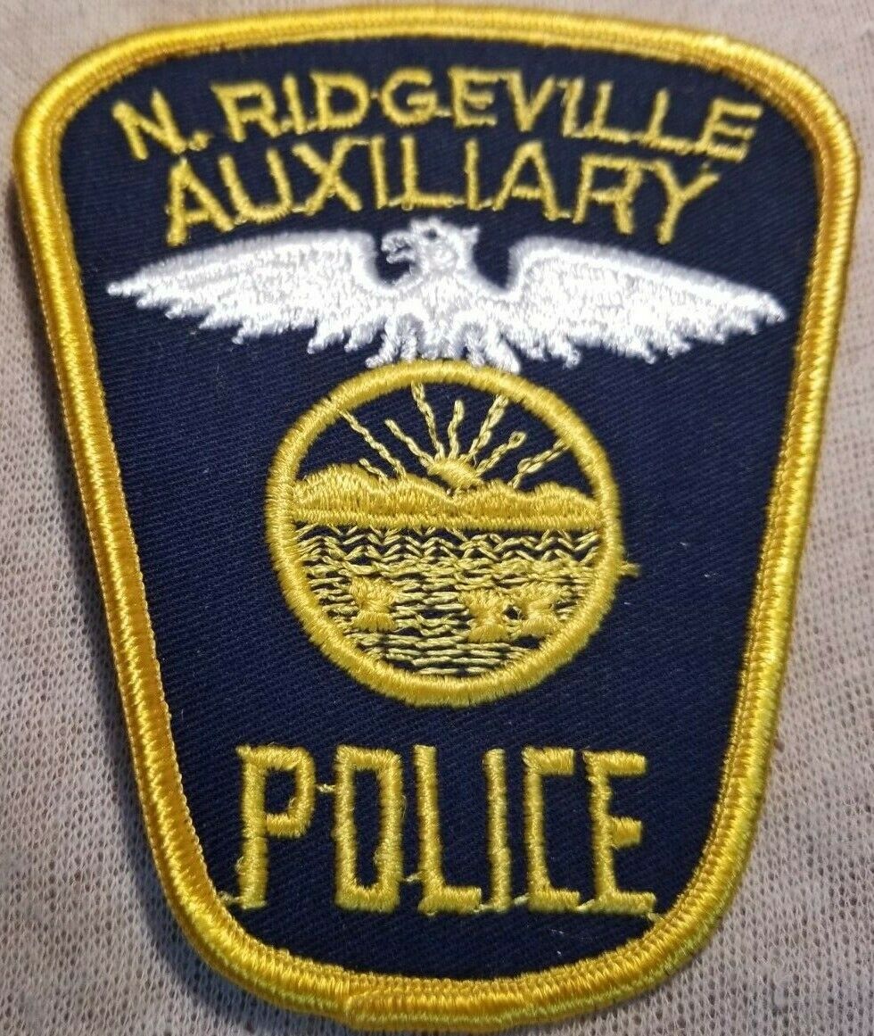 OH North Ridgeville Ohio Auxiliary Police Patch