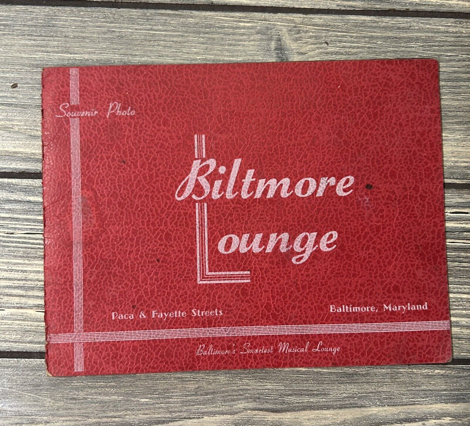 Vintage 1945 Biltmore Lounge Photo Bill Pollock Harry Oyel