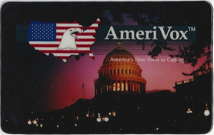 TK 152b Phone Card/Phonecard USA Amerivox Monument Series Capitol Building 1993