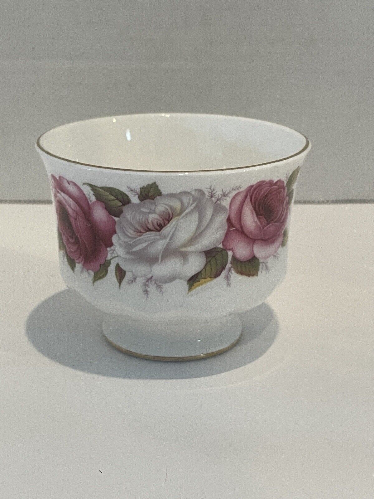 Princess Roses By Queen Anne - Mini Open Sugar Bowl 8605 Made In England