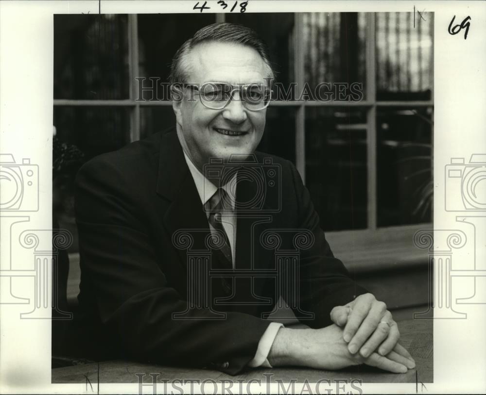 1982 Press Photo George Anderson, Chairman of American Institute of CPA\'s