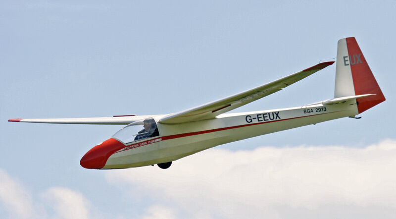 Carden-Baynes Auxiliary Motor Glider Mahogany Wood Model Large New