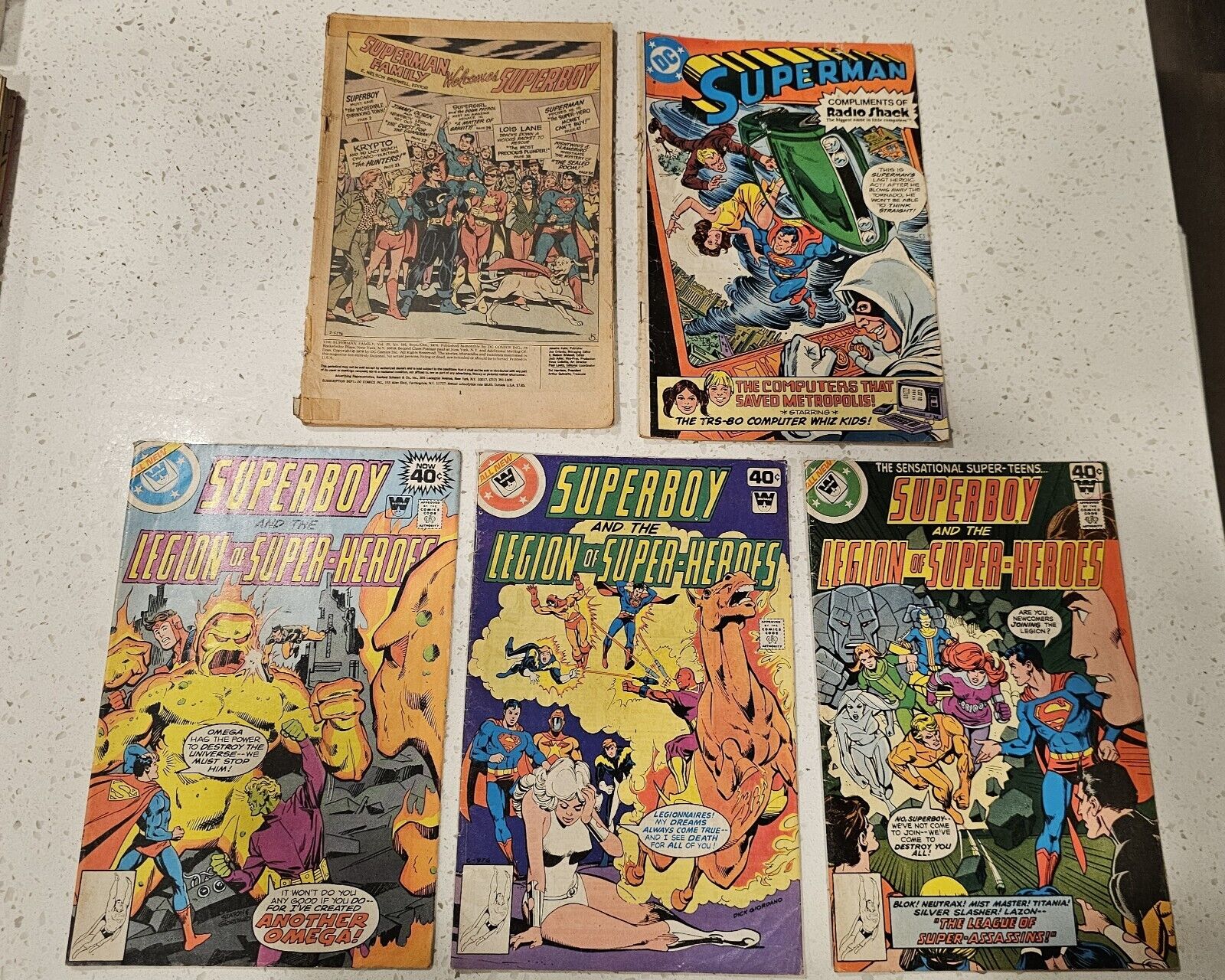 Superboy & the Legion of Super-Heroes 251-253 1979/ Superman July 1980