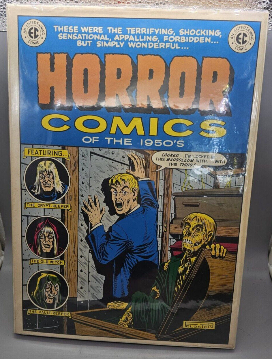 EC Horror Comics of the 1950s Nostalgia Press Graphic (HC DJ 1971) Oversize Book
