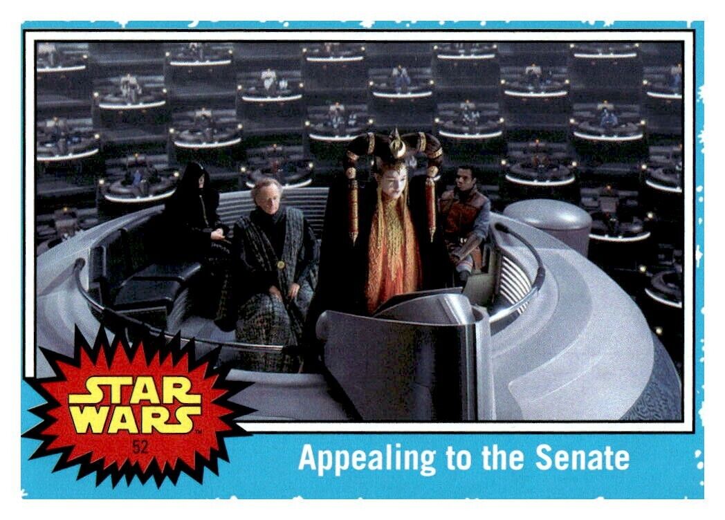2017 TOPPS Journey to Star Wars: The Last Jedi #52 Appealing to the Senate