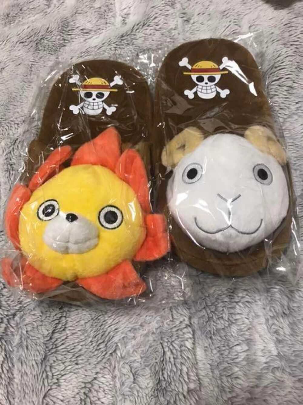 ONE PIECE Thousand Sunny & Going Merry Slipper Japan Limited Room Shoes