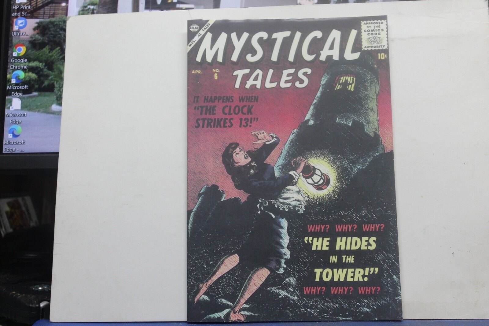 MYSTICAL TALES #6 REPRODUCTION COVER 1957