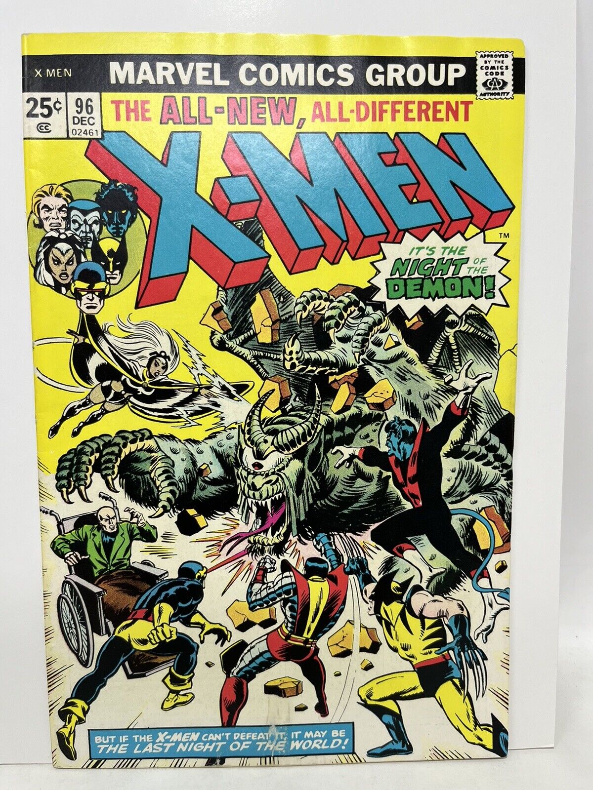 X-Men #96 1st Appearance Moira McTaggert Stephen Lang Marvel 1975
