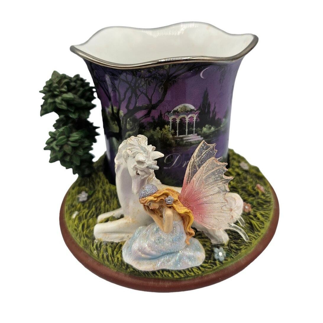 Twilight Enchantment Votive Candleholder Collection Unicorn Fairy 