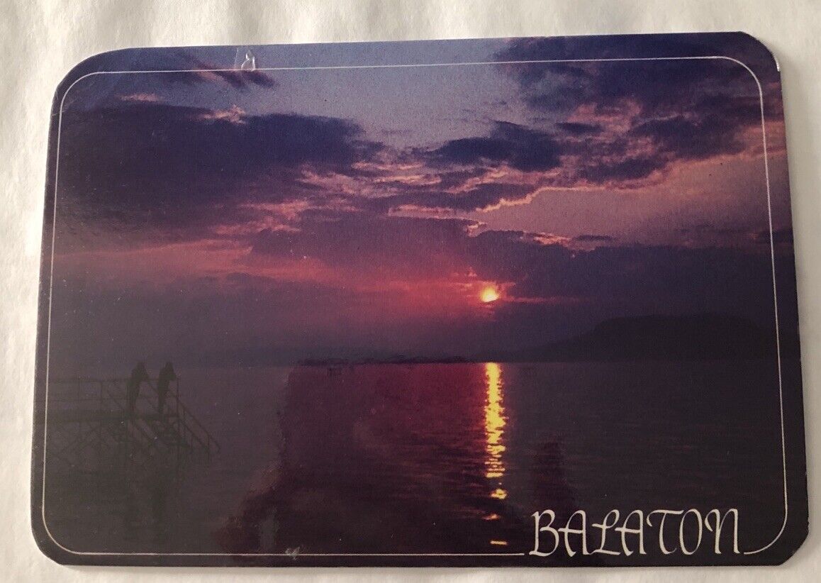 Balaton Lake, In Hungary. Postcard (C1)