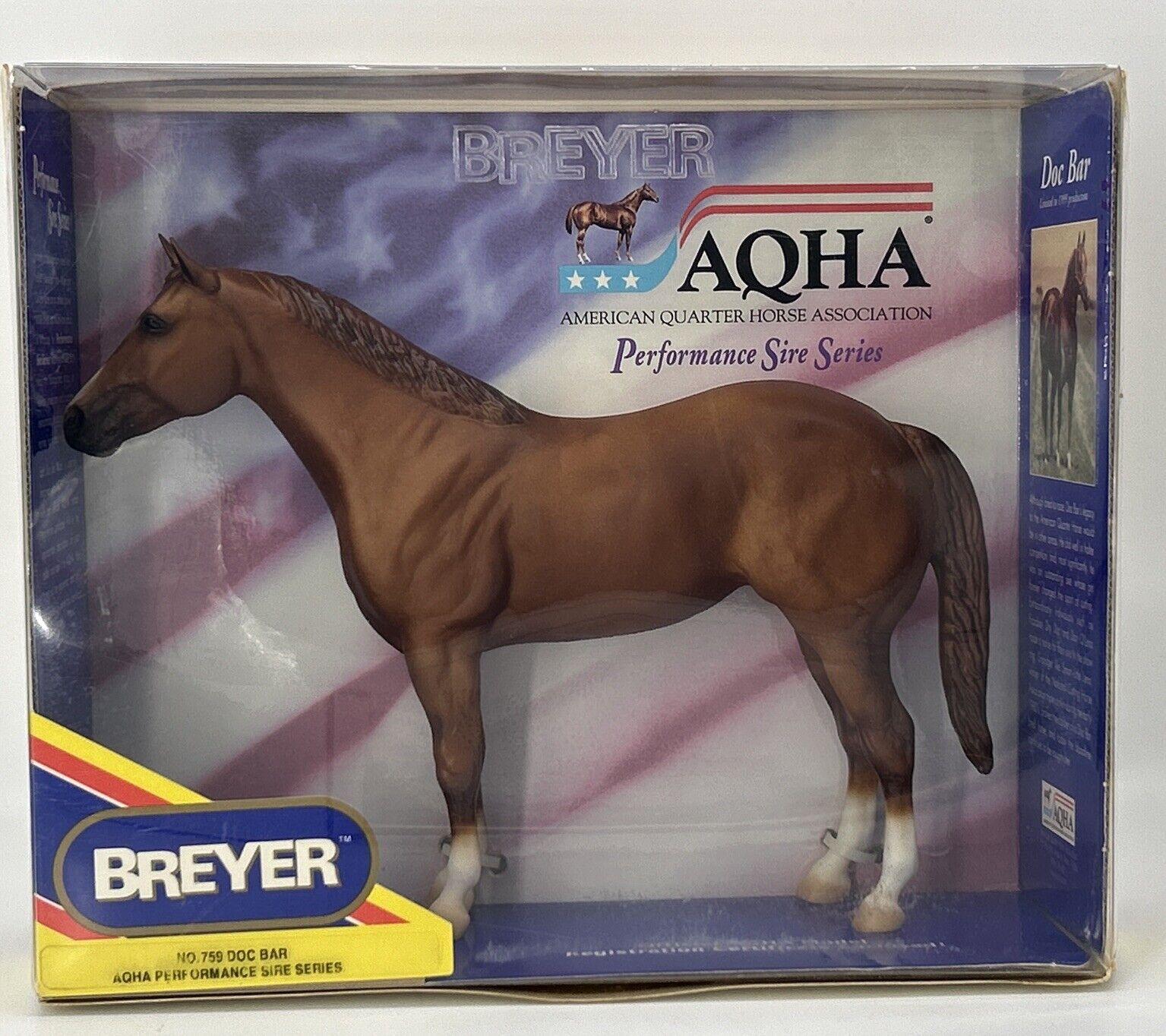 Breyer Ideal American Quarter Horse #759 Doc Bar AQHA Performance Sire
