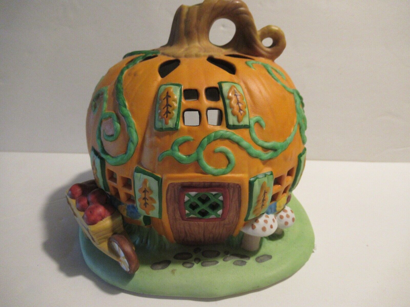 PARTYLITE Pumpkin Patch Tealight House P7303 with Box LOW PRICE