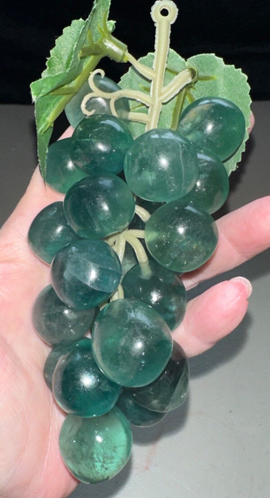 Greenish/Blue Fluorite Grapes Cluster,Quartz Crystal,Metaphysical,Unique,Decor