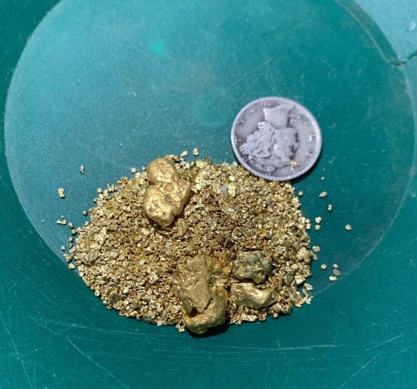Gold Paydirt 8 lbs Unsearched Guaranteed Gold Panning Pay Dirt Gold Nuggets Bag