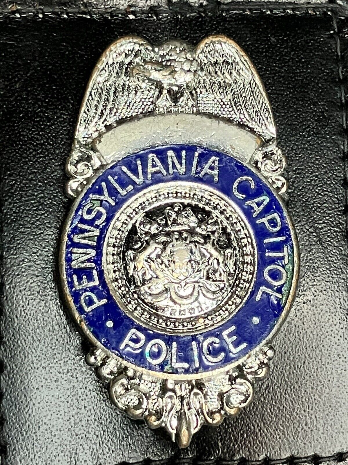 Vintage Pennsylvania Capitol Police Badge Obsolete