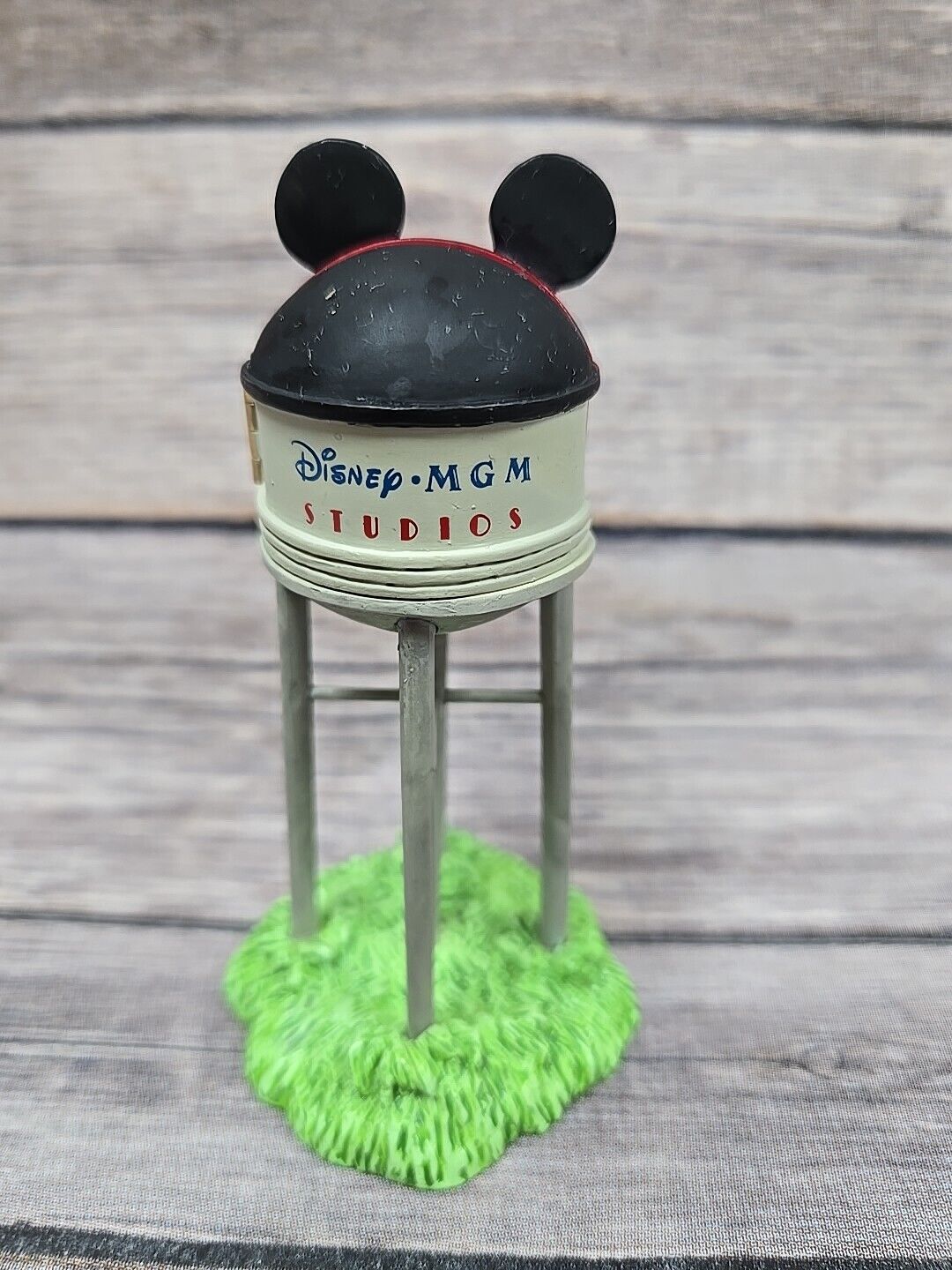 Disney Attraction Figurine Hinged Box MGM Studios Mickey Earffel Tower