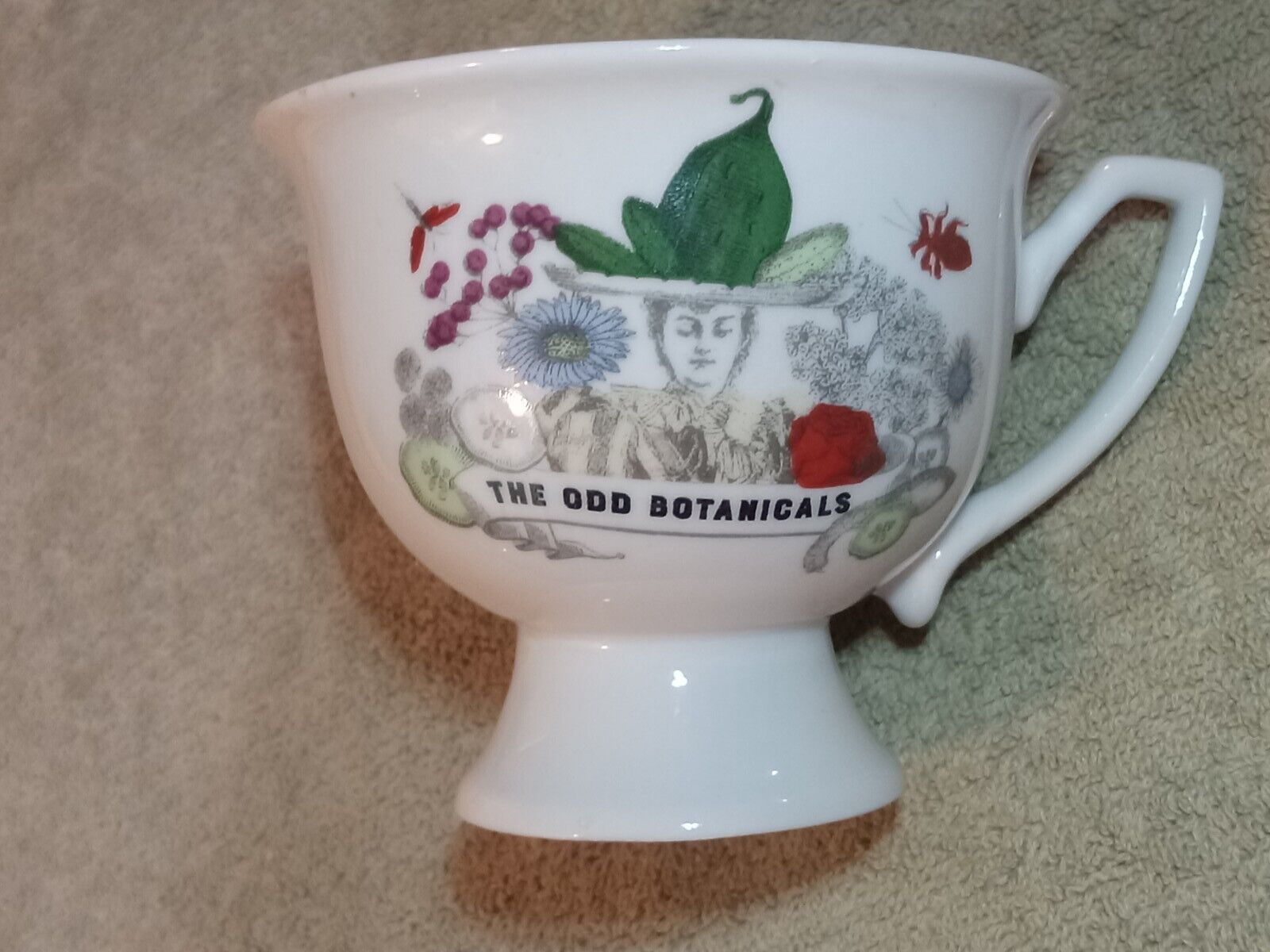 Hendricks Gin Limited Edition The Odd Botanicals Vintage China Gin Cup