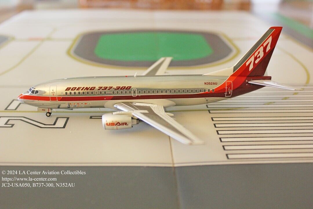 JC Wing US Air Boeing 737-500 with Boeing Title Old Color Diecast Model 1:200