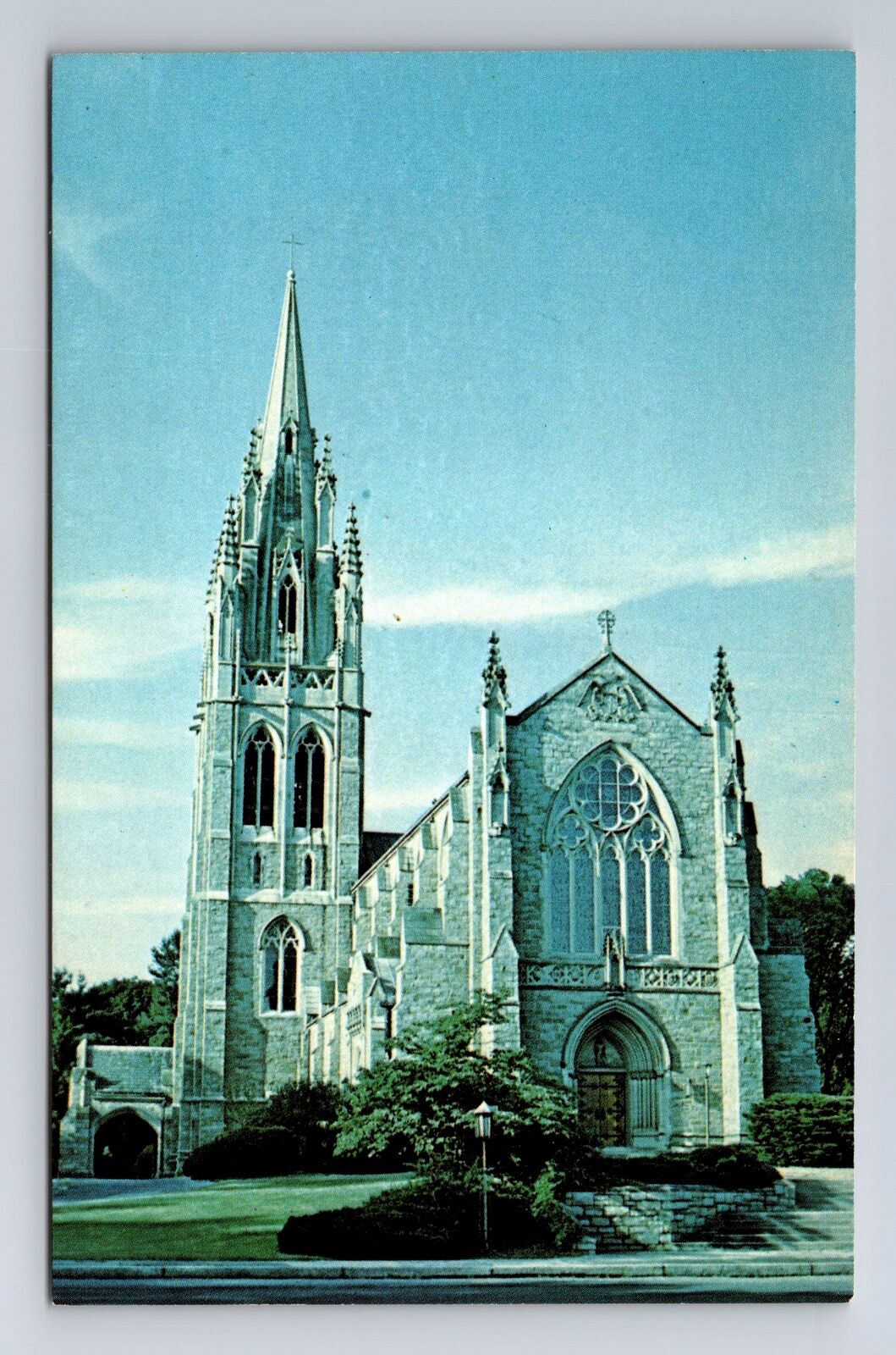 Mercersburg PA-Pennsylvania, Mercersburg Academy Chapel, Vintage Postcard