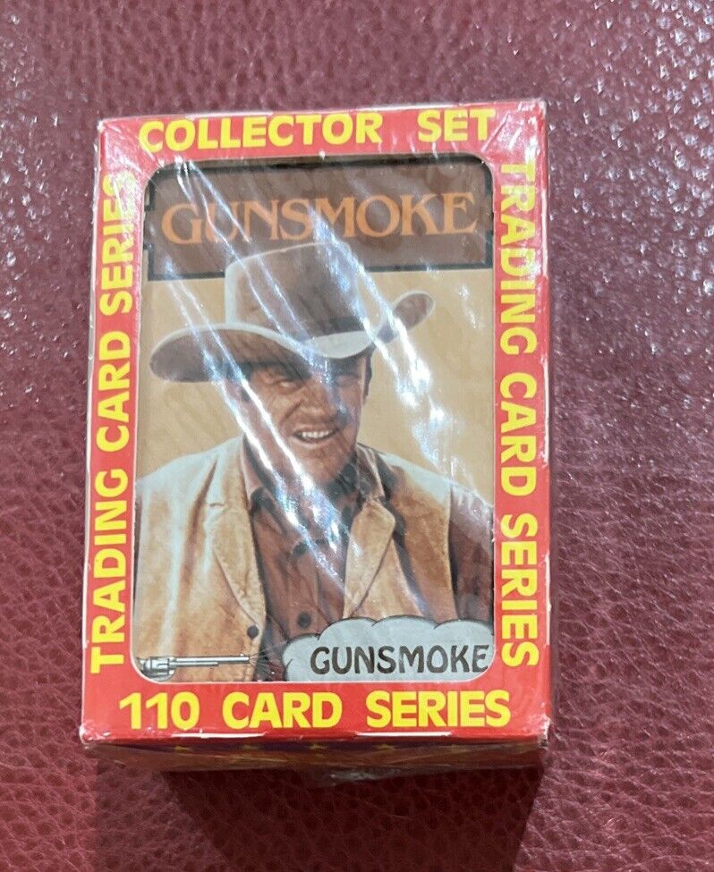 Gunsmoke Classic TV Series (Pacific 1993) Complete 110 Card Set- Factory Sealed